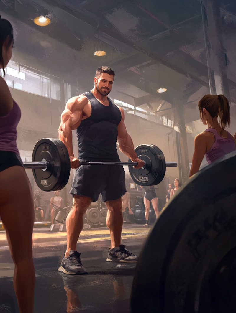 Gym Gains card artwork