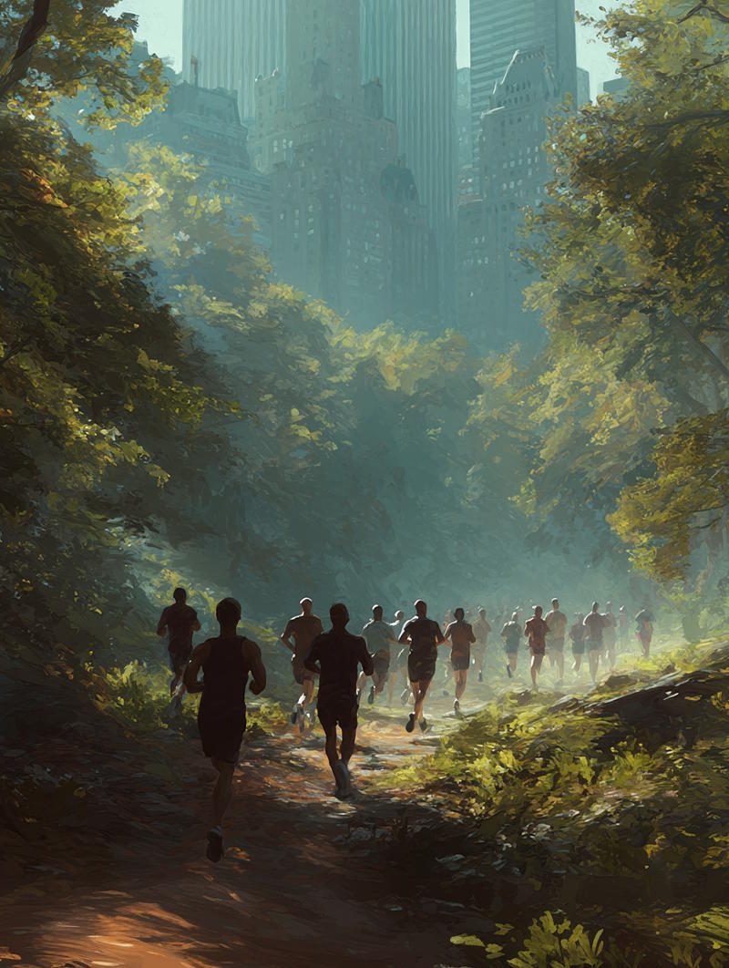 Run the Block card artwork